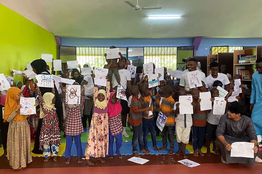 Youth participating in CMHQ initiatives